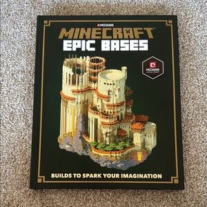 Minecraft Epic Bases Hardcover Book